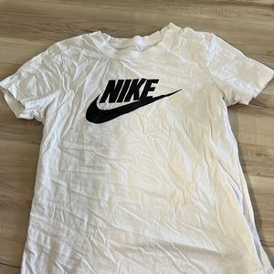White Nike Tee